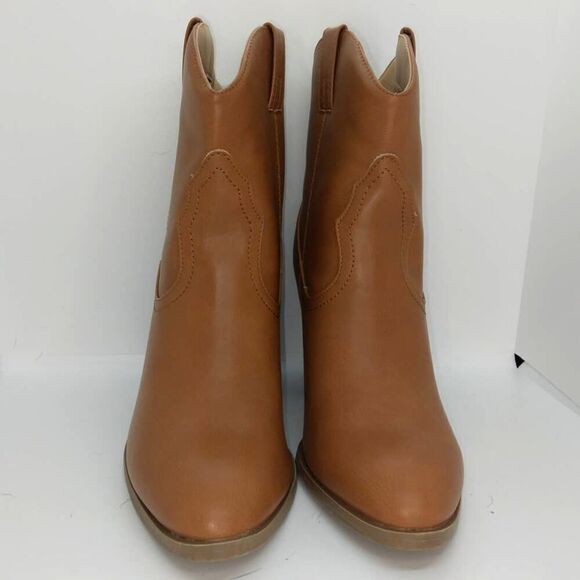 Qupid NEW Camel Women's High Designer Boots Colors: Camel Brown - Size: 9 - Picture 2 of 4